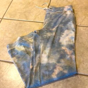 Brand new w/o tags - tie dye cashmere pants
